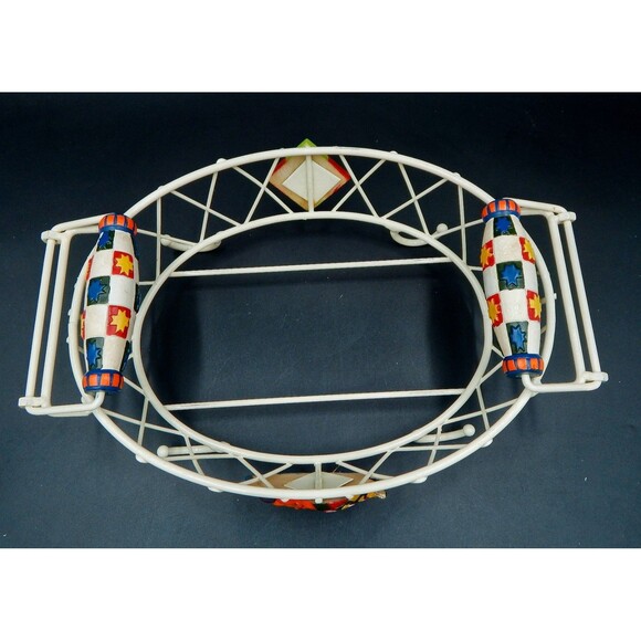 Temptations Bakeware By Tara Harvest Bounty Oval Basket Only 10.5 Inch - Picture 6 of 7